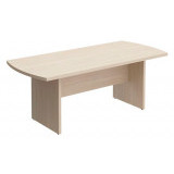 В 121 Стол для переговоров малый 200*90*75h, цвет дуб шамони светлый